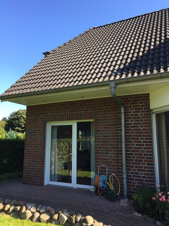 Klinker-Einfamilienhaus mit Anbau